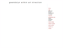 Tablet Screenshot of gwendolynwitkin.com
